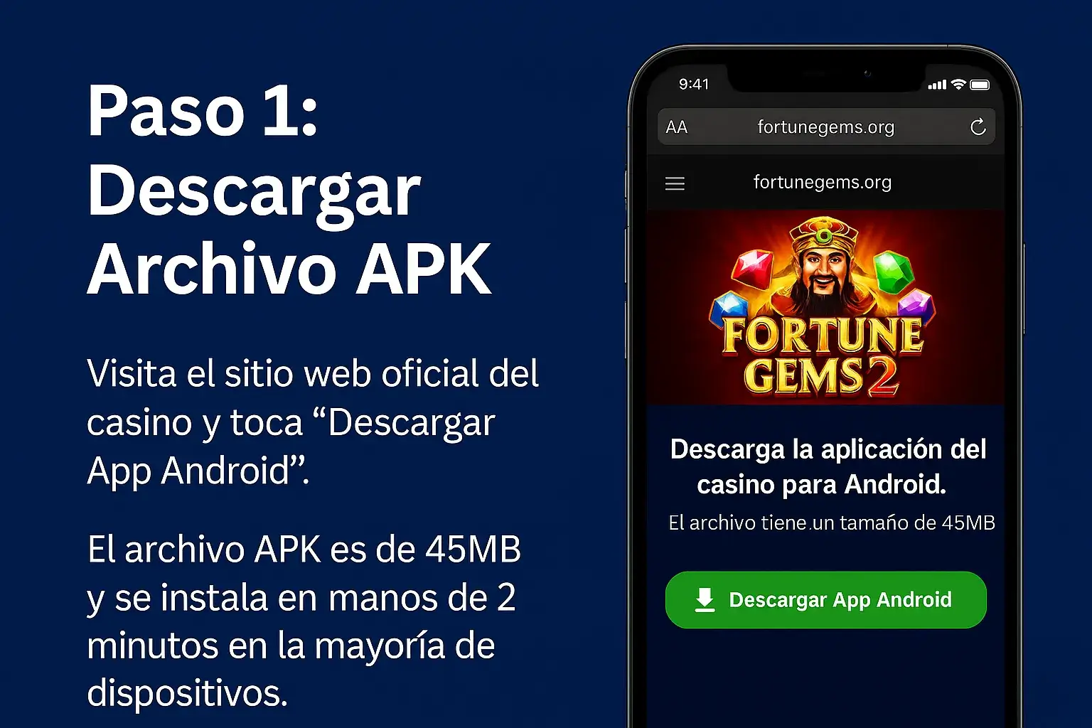 Descarga App Android Fortune Gems