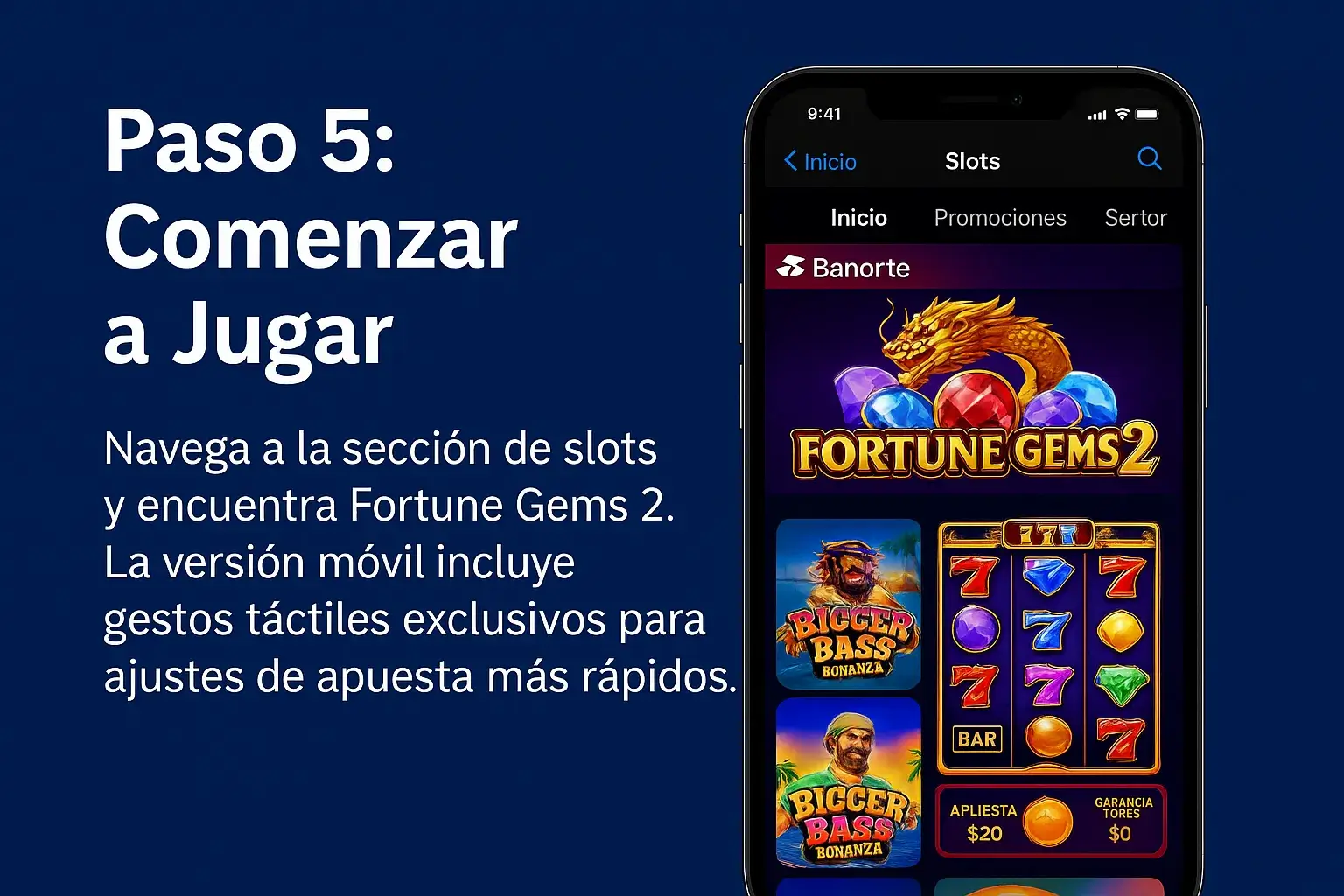 Lobby de juegos Fortune Gems 2